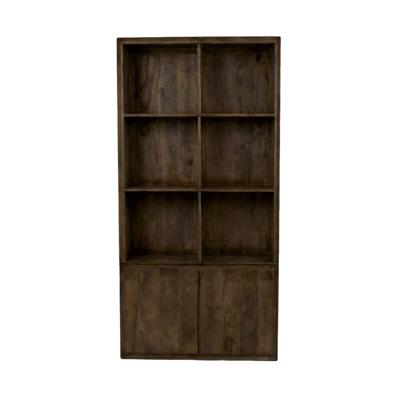 LABEL51 Boekkast Nori - Espresso - Mangohout