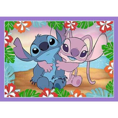 Trefl Disney Stitch 4in1 Puzzel 35-70 Stukjes