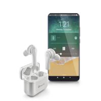 NGS ARTICA BLOOM WHITE– Draadloze hoofdtelefoon compatibel met Bluetooth en TWS, microfoon, tot 24u, aanraakbediening, USB type C, laadstation, zwart - thumbnail