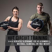 SandBell 23 kg (50 lbs) - zwart - thumbnail