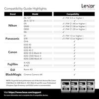 Lexar Pro Silver 256GB CFexpress Type B - R1750/W1300 MB/s - thumbnail