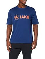 JAKO 6164 Functioneel Shirt Promo - Navy/Flame - M - thumbnail