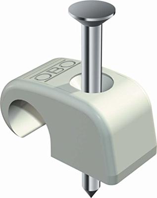 OBO Bettermann 2228467 Nagelklem Grijs 200 stuk(s)