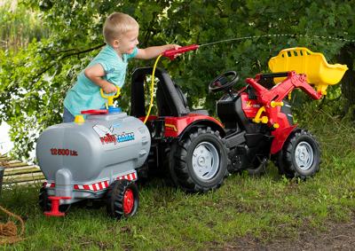 Rolly Toys Tanker grijs incl pomp (122776)