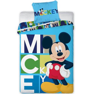 Disney Mickey Mouse Dekbedovertrek Blocks - 140 x 200 cm - Polyester Disney Mickey Mouse Dekbedovertrek Blocks - 140 x 200 cm - Polyester