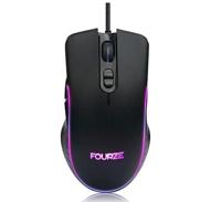 FOURZE GM120 muis Ambidextrous USB Type-A Optisch 4800 DPI - thumbnail
