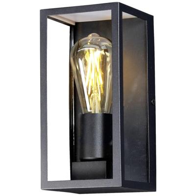 ECO-Light KARO 1100110 Buitenlamp (wand) E27 Zwart ECO-Light KARO 1100110 Buitenlamp (wand) E27 Zwart