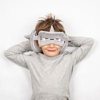 Relaxeazzz Adoramals Archie de Haai Rond Reiskussen & Slaapmasker - thumbnail