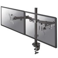 Neomounts FPMA-D550DBLACK 2-voudig Monitor-tafelbeugel 25,4 cm (10) - 81,3 cm (32) Zwenkbaar, Roteerbaar, Kantelbaar Zwart - thumbnail