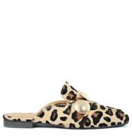 Babouche LARA leopard muiltjes Leer Dames - thumbnail