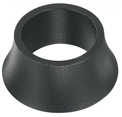 opvulring balhoofd 1 1/8 inch 20 mm zwart