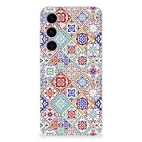 Samsung Galaxy S24 Plus | TPU | Siliconen hoesje | Tiles Color - thumbnail