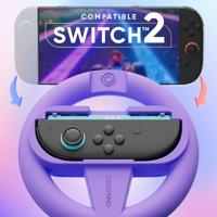 Oniverse Racing Wheel Nintendo Switch 2 Controllerhouder 4-Pack - thumbnail