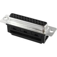 econ connect BU25SK/FGOZ D-sub female connector 90 ° Aantal polen: 25 Snijklem 1 stuk(s) - thumbnail