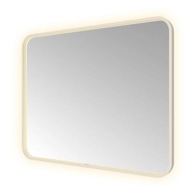 Hotbath &MORE Spiegel direct en indirect LED color changing spiegelverwarming met afstandsbediening RVS 316 SSQ180IX Hotbath &MORE Spiegel direct en indirect LED color changing spiegelverwarming met afstandsbediening RVS 316 SSQ180IX