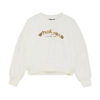 Indian Blue Jeans Winter sweater meisjes - wit - folie - thumbnail