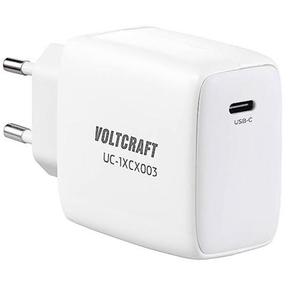 VOLTCRAFT UC-1XCX003 USB-oplader 45 W Binnen Uitgangsstroom (max.) 2.25 A 1 x 1x USB-C GaN VOLTCRAFT UC-1XCX003 USB-oplader 45 W Binnen Uitgangsstroom (max.) 2.25 A 1 x 1x USB-C GaN