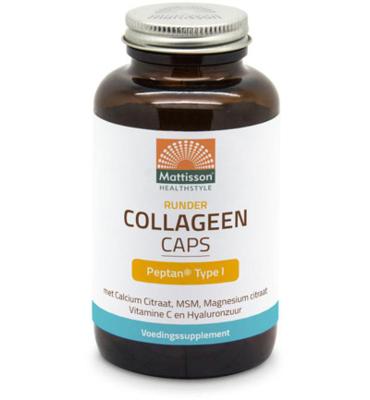 Runder collageen peptan type 1 180 Capsules Runder collageen peptan type 1 180 Capsules