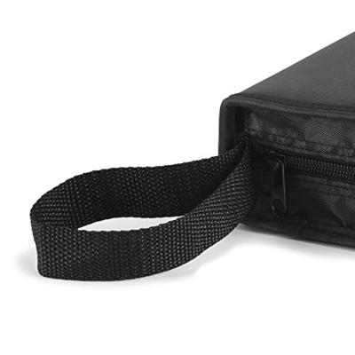 Hama nylon wallet voor 64 cd/dvd/blue-ray zwart - thumbnail
