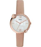 Horlogeband Fossil ES4600 Leder Beige 14mm - thumbnail