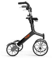 Trust Care Let&apos;s Go Out rollator zwart - thumbnail