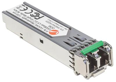Intellinet Gigabit SFP Mini GBIC Transceiver 1000Base-LX (LC) single-mode poort bereik tot 80 km golflengte 1550 nm