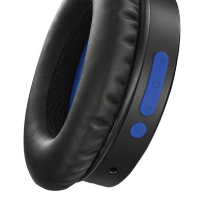 Hama Bluetooth hoofdtelefoon, over-ear hoofdtelefoon, ANC-hoofdtelefoon met ruisonderdrukking, 23 uur batterij, oorkussen, gevoerde hoofdband, draadloze hoofdtelefoon met spraakbesturing, zwart