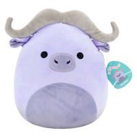 Squishmallows Bradley waterbuffel knuffel - Paars - thumbnail