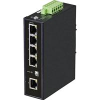 TRU COMPONENTS Industrial Ethernet Switch 1 + 4 poorten 10 / 100 MBit/s - thumbnail