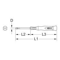 KS Tools 500.7110 Platte schroevendraaier - thumbnail