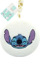 Geborduurde Disney®-babyspons met Stitch-hoofd ecru - thumbnail