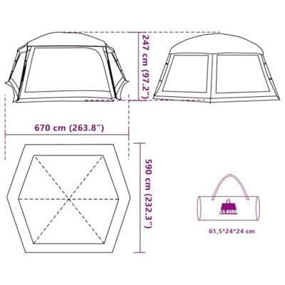 Zwembadtent afneembare buitentent gaaswanden azuurblauw Zwembadtent afneembare buitentent gaaswanden azuurblauw