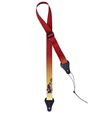 Ortega OUS-PALM ukelele draagband nylon rood