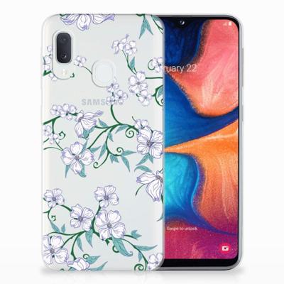 Samsung Galaxy A20e Uniek | TPU Case | Blossom White