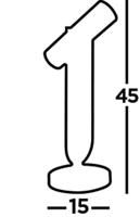 Searchlight TafelspotTelescope - EU2791BK - thumbnail