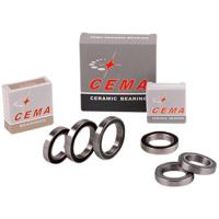 Cema bracketlager 6805n 25x37x6 rvs/keramisch - thumbnail