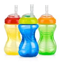 Trainingsglas Nûby Multicolour 300 ml 3 Onderdelen - thumbnail