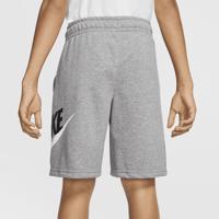Nike sweatshort grijs melange/zwart/wit - thumbnail