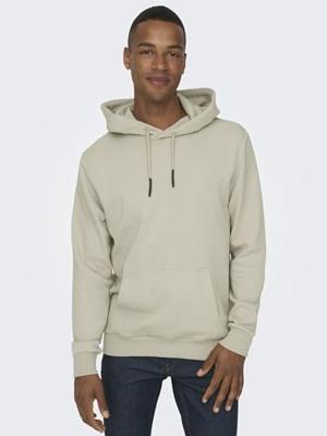 Herenhoodie Only & Sons ceres ie Silver Lining Maat M