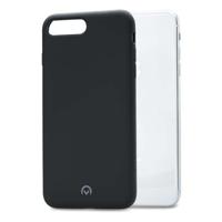Mobilize Solid Silicone Case Apple iPhone 7 Plus/8 Plus Black - thumbnail