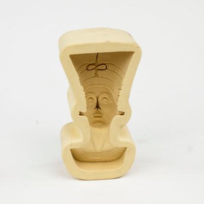 Powertex • gietvorm egyptische nefertete 6x11,5cm