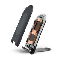 Hama Wireless Charger Set QI-FC15S 15W Draadloos Smartphone-oplaadstation Gr - thumbnail