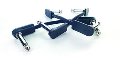 Cordial 14791 Jackplug Audio Aansluitkabel [1x Jackplug male 6,3 mm (mono) - 1x Jackplug male 6,3 mm (mono)] 0.45 m Zwart PVC-mantel