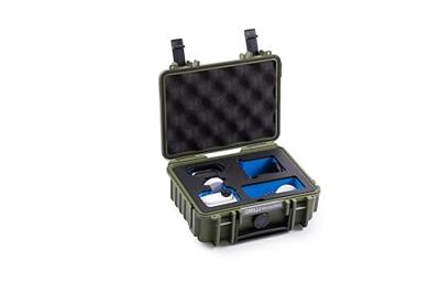 B & W International Transportkoffer action.case PP.23.GO3 2.3 l (b x h x d) 230 x 90 x 180 mm Brons-groen PP.23.BG.GO3 - thumbnail