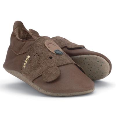 Bobux babyslofjes Papa Bear Toffee-M