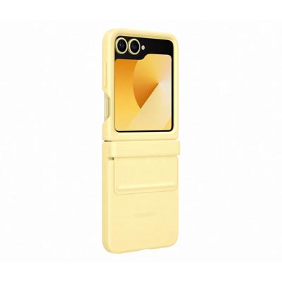 Samsung Kindsuit Case Backcover Samsung Galaxy Z Flip6 5G Geel Stootbestendig
