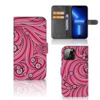 iPhone 13 Pro Max Hoesje Swirl Pink - thumbnail