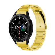 Samsung Galaxy Watch 4 Classic - 42mm / 46mm - Stalen schakelband - Goud - thumbnail
