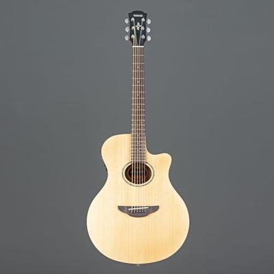 Yamaha APX600M Matte Finish Natural Satin elektrisch-akoestische westerngitaar - thumbnail