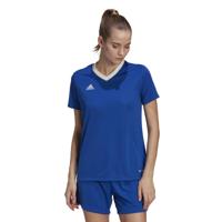 adidas Entrada 22 Voetbalshirt Dames Blauw Wit - thumbnail